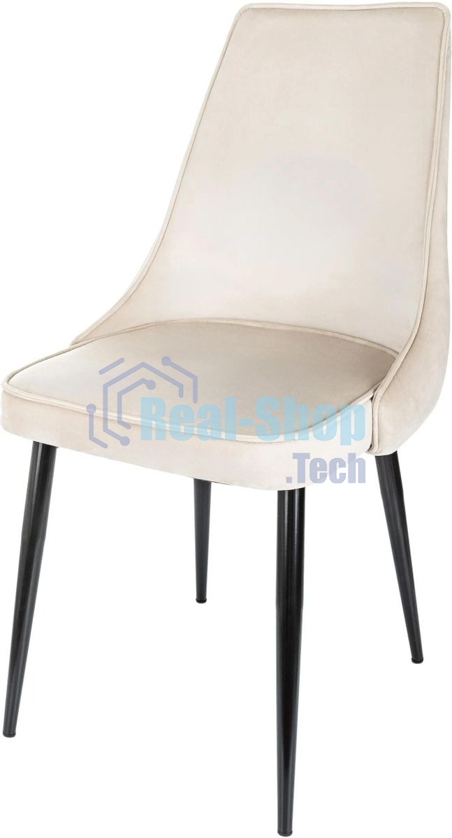 Стул для дома Бюрократ CH-K4_2 комплект 2 шт бежевый Holland 06 металл черный на ножках