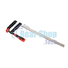 Струбцина F-образная усиленная Deli DL111230Z 300x120 мм, макс. усилие зажима 3500N, резьба 16мм