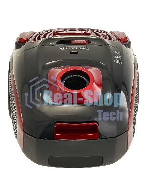 Пылесос Delta LUX DL-0848 черный/красный, 400/2200 Вт, уборка сухая, пылесборник мешок 3,5 л