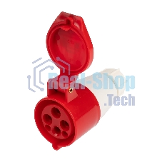 Розетка переносная PPC 214 3Р+РЕ 16А 380В IP44 Jazzway