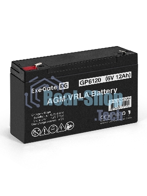 Батарея для ИБП ExeGate GP6120 (6V 12Ah), клеммы F1