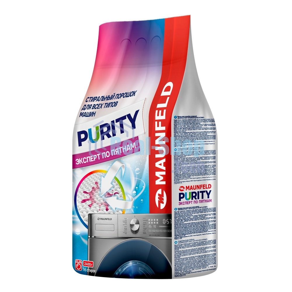 Стиральный порошок Maunfeld Purity Эксперт по пятнам Automat 2400 г MWP2400BM