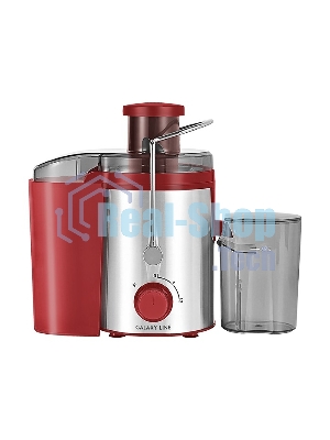 Соковыжималка центробежная Galaxy Line GL 0816 850Вт рез.сок.:550мл. красный/серебристый