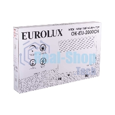 Конвектор Eurolux ОК-EU-2000CH, белый, 2000 Вт, 25 м2, термостат 67/4/33