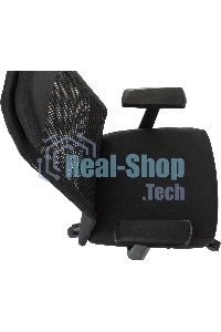 Кресло руководителя Бюрократ T-995 черный TW-01, сетка/ткань, крестов. металл черный