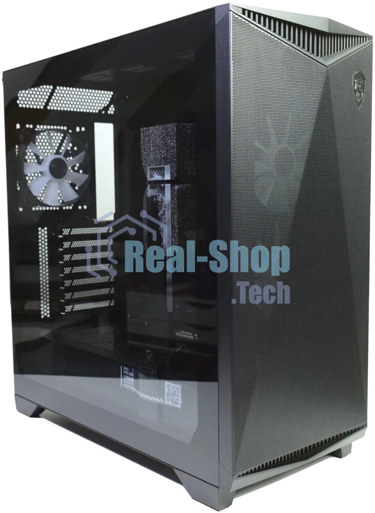 Компьютерный корпус MSI MPG GUNGNIR 300R AIRFLOW Midi Tower, EATX, 2xUSB 3.2 Gen 1, 1xUSB 3.2 Gen2 Type-C,4x120мм PWM ARGb Fan, ARGb+PWM Control Board, Tempered Glass Window