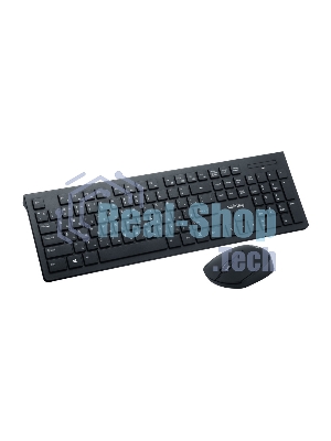 Комплект клавиатура+мышь Smartbuy 206368AG беспроводной, USB, 1600 DPI, чёрный