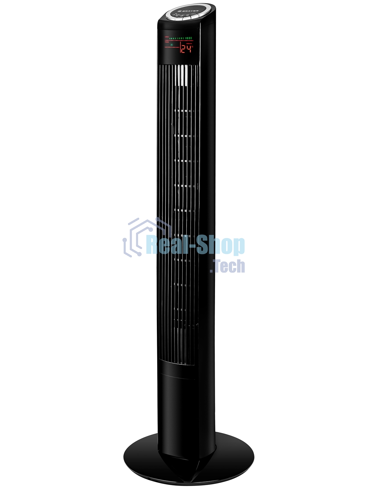 Вентилятор Brayer BR4985 черный, напольный, 50 Вт, 3 скорости