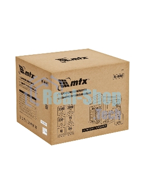 Электрогенератор бензиновый MTX RS-4000E, 3.3 кВт, 69 дБ, 42 кг