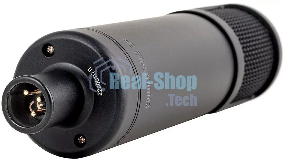 Микрофон конденсаторный sE Electronics SE 2200 20 Гц - 20 кГц, кардиоида, комплектация: металлический поп-фильтр, держатель типа паук, резьбовой переходник на микрофонную стойку
