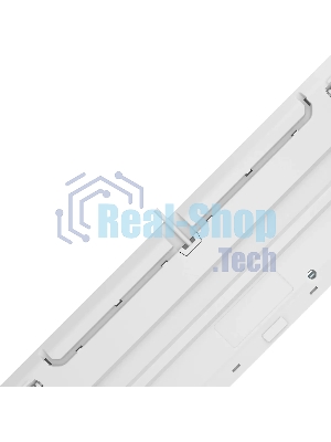 Клавиатура проводная A4Tech Fstyler FS100 Neon, USB, синий/белый