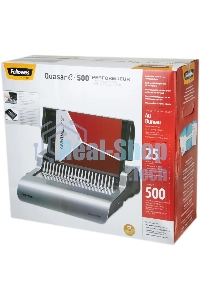 Переплетчик Fellowes Quasar E (FS-56209) A4/перф.20л.сшив/макс.500л./пластик.пруж. (6-50мм)/электр.