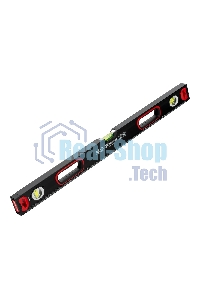 Уровень алюминиевый Matrix, усиленный, фрезерованный, 3 глазка, 2 комп. рукоятки, 800 мм