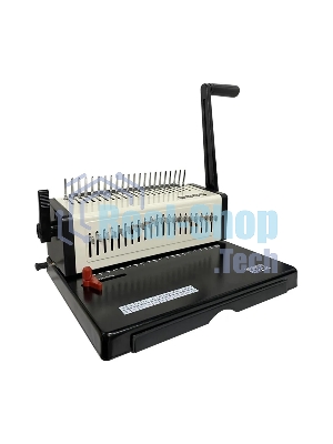 Переплетчик Office Kit B2125N A4/перф.23л.сшив/макс.500л./пластик.пруж. (4.5-51мм)