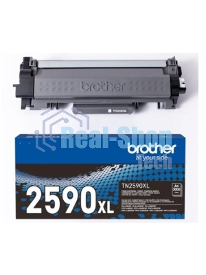 Картридж лазерный Brother TN-2590XL черный (3 000 стр.) для Brother DCP-L2600/DCP-L2622/DCP-L2640/HL-L2402/HL-L2442/HL-L2460