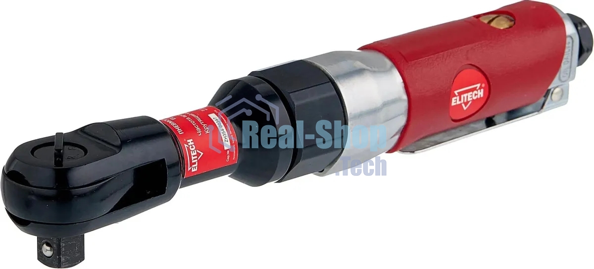 Гайковерт Elitech 0704.012500 141л/мин красный/черный