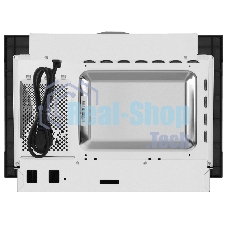 Микроволновая печь встраиваемая Maunfeld MBMO.20.1PGb2 черный, 20 л, 1250 Вт, переключатели - поворотный механизм