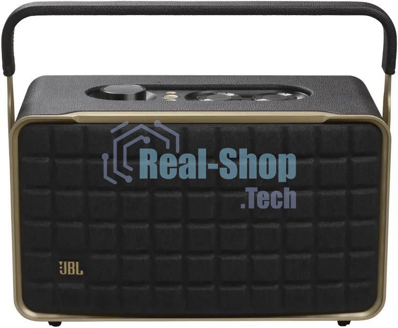 Акустическая система JBL Authentics 300 Google Assistant, Amazon Alexa черный 100W 2.1 BT 4800mAh (JBLAUTH300BLKUK)
