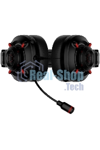 Гарнитура проводная с микрофоном мониторные оголовье Acer Nitro OHW306 черный ZL.HDSEE.00E