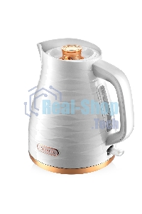 Чайник электрический BRAYER BR1057WH белый, 2200 Вт, 1,7 л