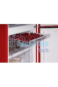 Холодильник Nordfrost NRB 164NF R красный двухкамерный 238/105 л морозилка снизу