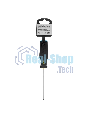 Отвертка Denzel SL3х100 мм, S2, 3к рукоятка