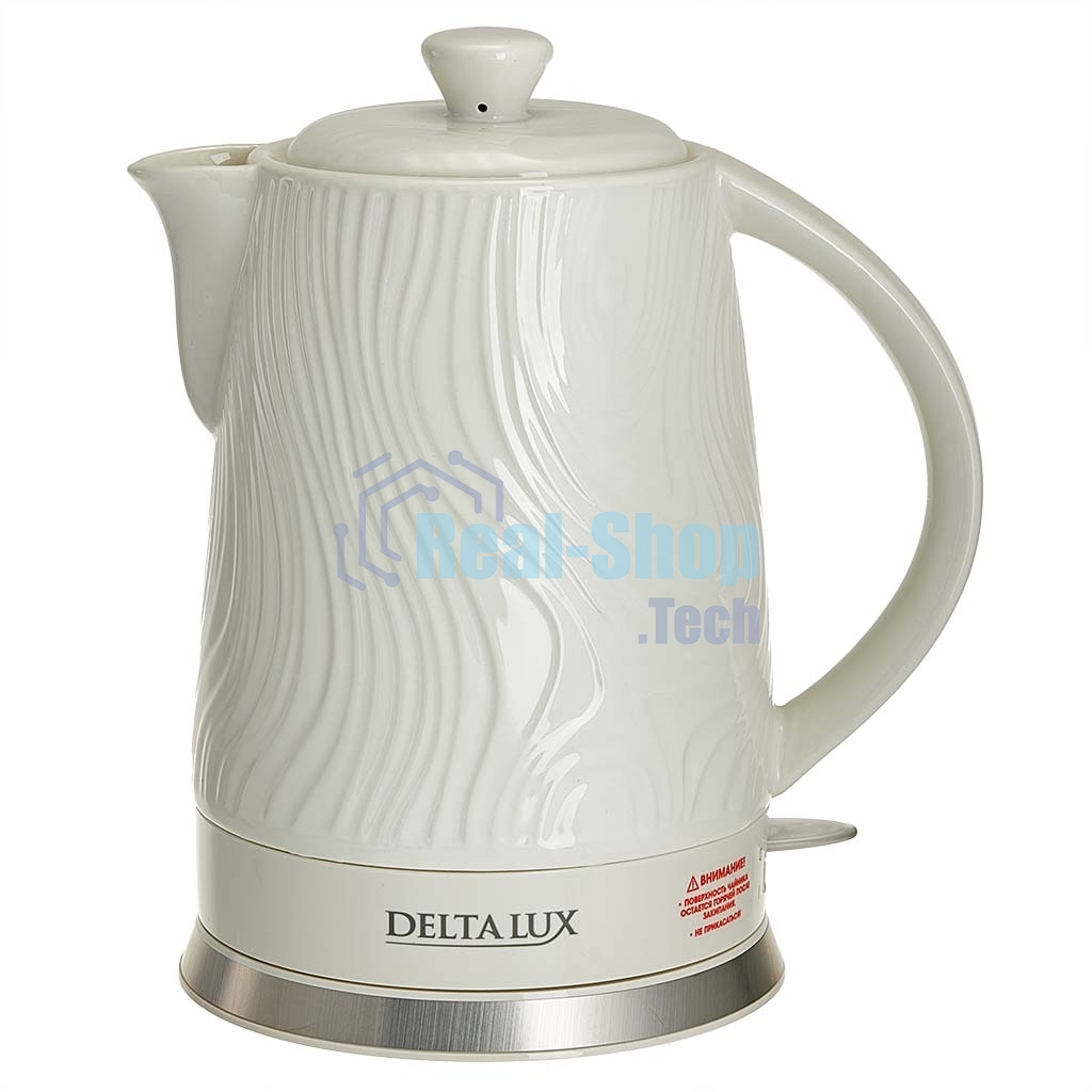 Чайник электрический Delta Lux DE-1022 белый