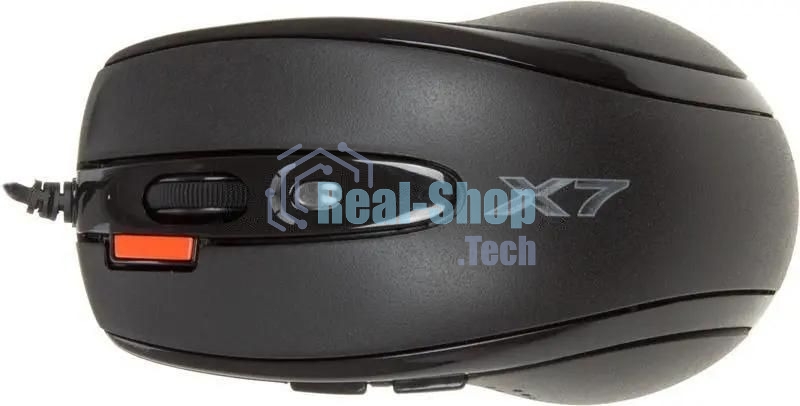 Мышь проводная A4Tech X-710BK черный, 2000 dpi, USB, кнопки - 7