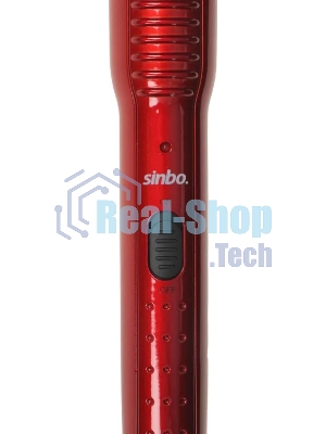 Щипцы для завивки волос Sinbo SHD 7077 красный/золотистый, 10 мм, 200 °C, 1 режим