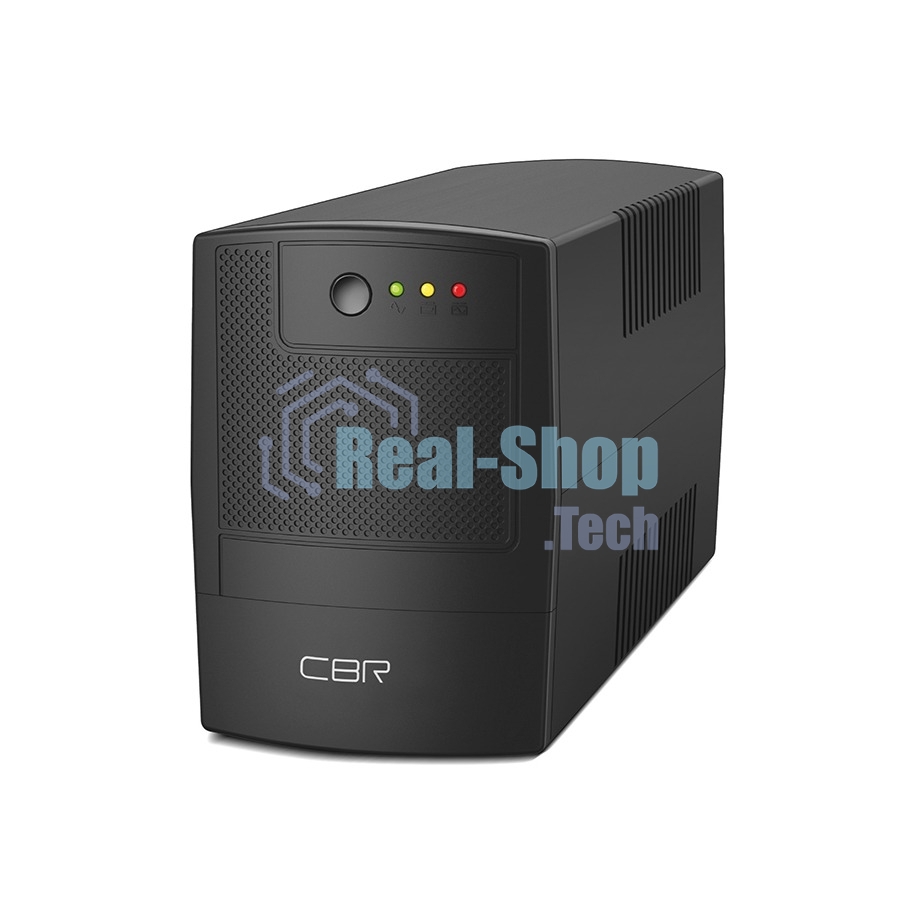 Источник бесперебойного питания CBR UPS-TWP-101J-650 / 650ВА / 390Вт / IEC 320 C13 x3 / USB Type-B / RJ11