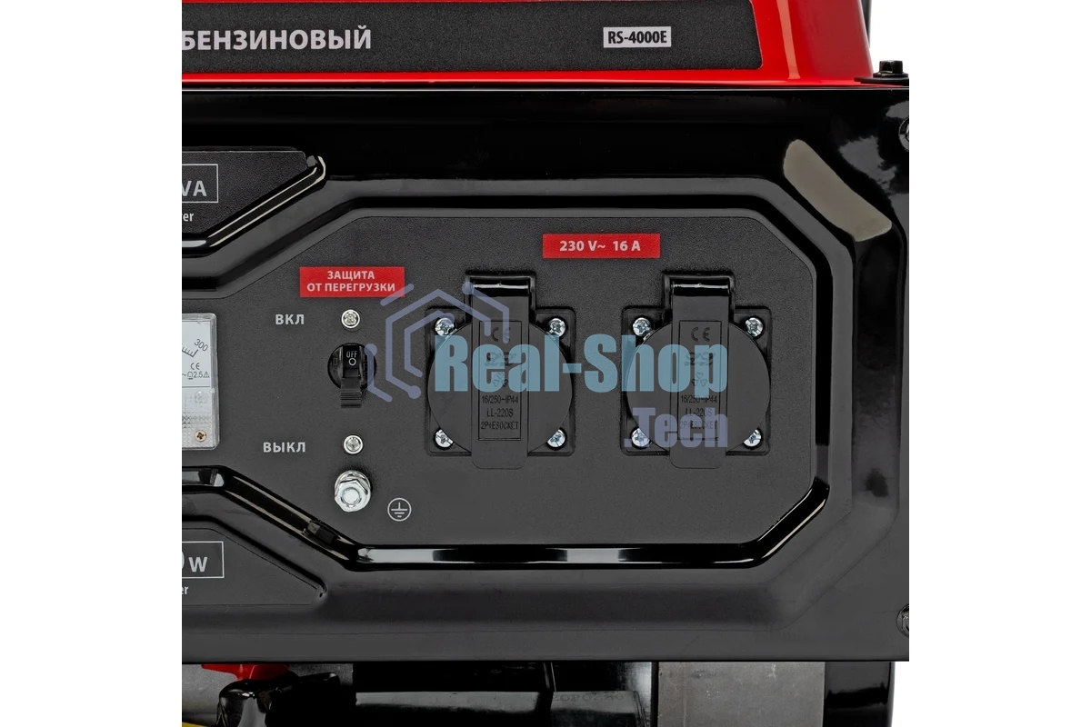 Электрогенератор бензиновый MTX RS-4000E, 3.3 кВт, 69 дБ, 42 кг