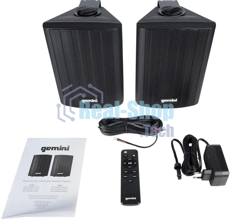 Акустическая система Gemini GHSI-W525BT-PR-BLK Активная + пассивная АС, 5.25