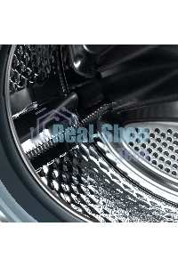 Стирально-сушильная машина Бирюса WMD-SM812/03 M металлик, загрузка фронтальная 8 кг, 1200 об/мин, класс: А+++