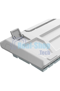 Клавиатура проводная A4Tech Fstyler FS100 Neon, USB, синий/белый