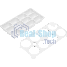 Встраиваемый холодильник Hyundai HBR 0812 белый однокамерный 98/17л морозилка сверху