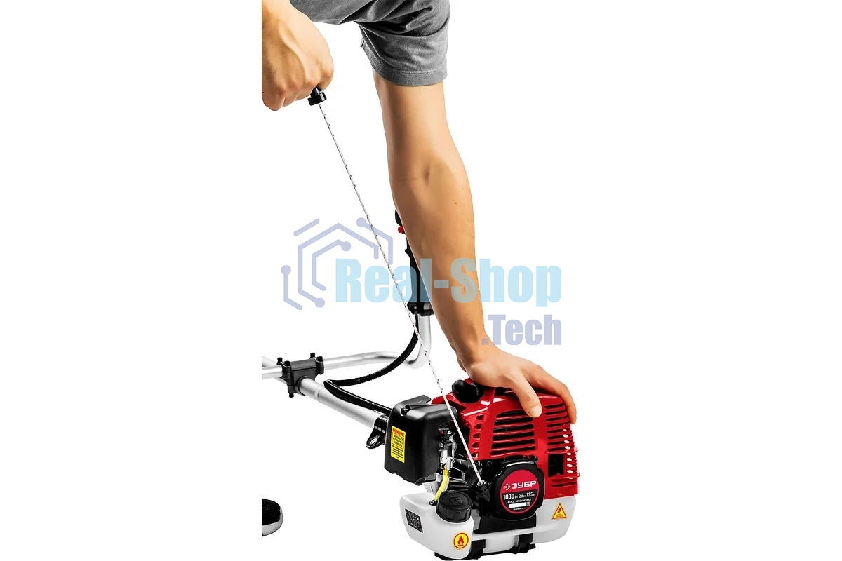 Бензокоса Зубр КРБ-1000, 1 кВт / 1.35 л.с., 33 см3