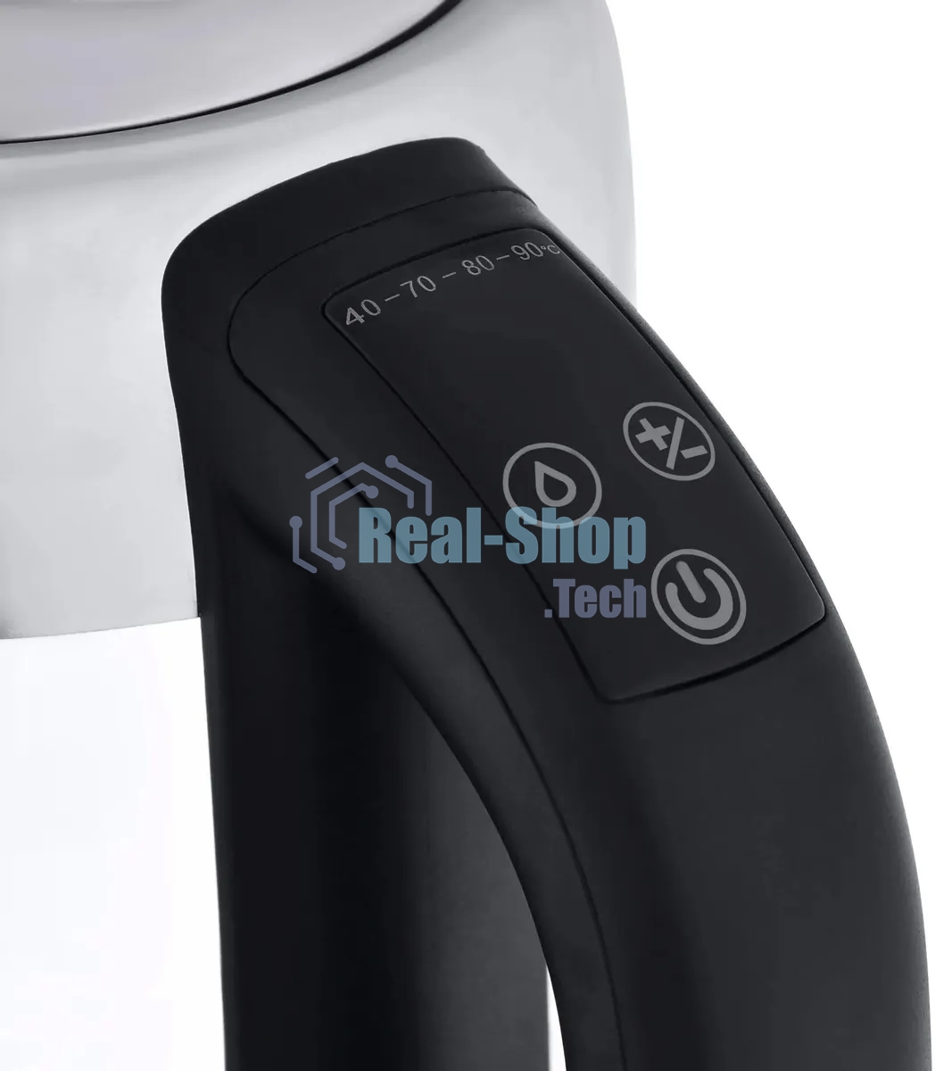 Чайник электрический Starwind SKG5213 1.7 л, 2200 Вт, черный/серебристый