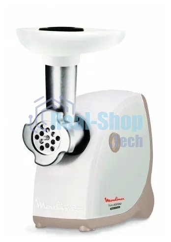 Мясорубка электрическая Moulinex ME476132 белый/бежевый, 2000 Вт