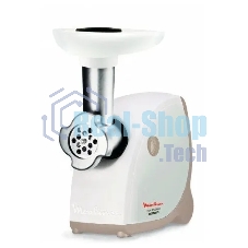 Мясорубка электрическая Moulinex ME476132 белый/бежевый, 2000 Вт