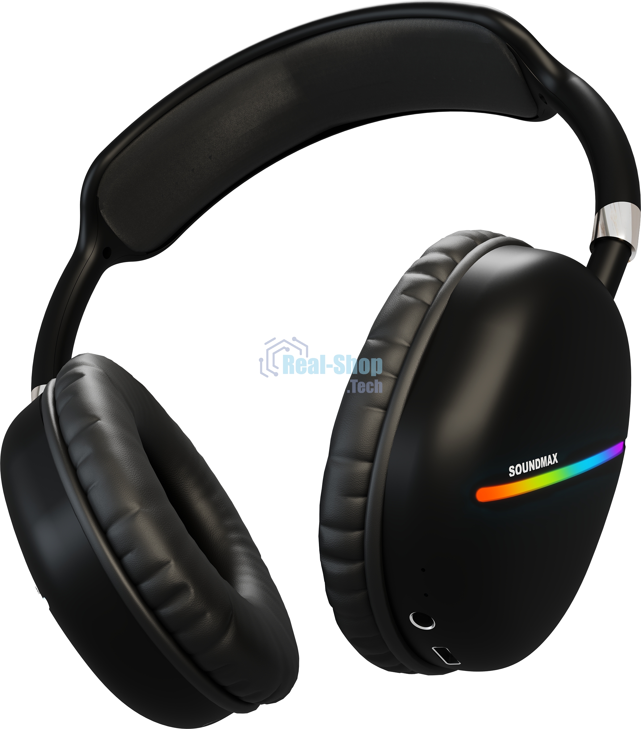 Наушники SOUNDMAX SM-HP2200B черный