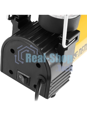 Компрессор автомобильный Denzel DС-20, 12 В, 10 атм., 35 л/мин