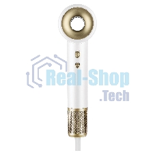 Фен BBK BHD5201 белый, 1600 Вт, ионизация