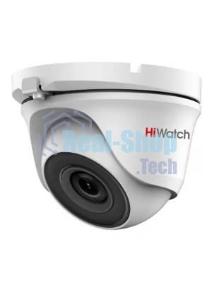 Камера видеонаблюдения HiWatch DS-T203(B) 2.8-2.8мм HD-CVI HD-TVI цветная корп.:белый