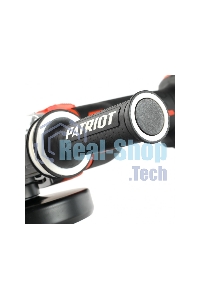 Угловая шлифовальная машина (УШМ) PATRIOT PATRIOT AG 125Li UES (Без ЗУ и АКБ) в коробке, двигатель: бесщеточный, 8000об/мин