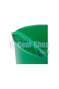 Ведро Сибртех гибкое сверхпрочное, 40 л, зеленый