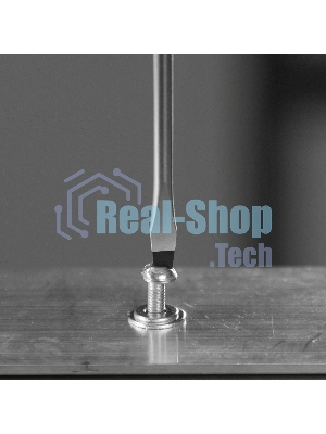 Отвертка Denzel SL3х100 мм, S2, 3к рукоятка