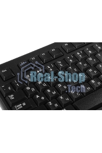 Клавиатура проводная Logitech K120 for business, USB черный (неоригинальная гравировка)