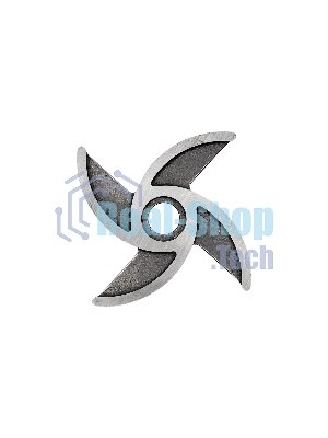 Мясорубка электрическая Krona Wolf Metall серый, 1800 Вт, 2.8 кг/мин, реверс, металлический лоток, насадки - 5