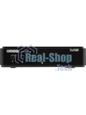 Приставка для цифрового ТВ Cadena CDT-2291SB черный, DVB-T2, DVB-T, HDMI, USB 2.0