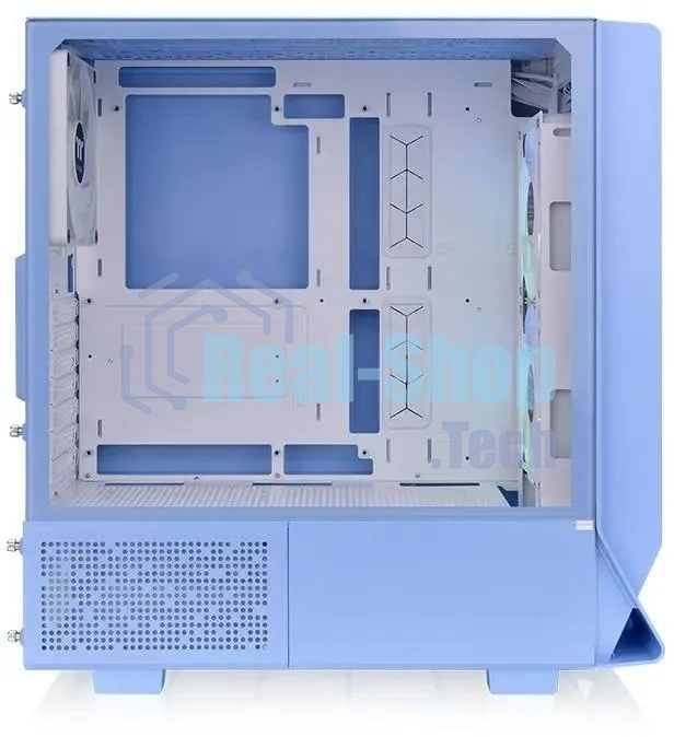 Компьютерный корпус Thermaltake Ceres 350 MX голубой без БП E-ATX 2x140мм 2xUSB 3.0 audio bott PSU